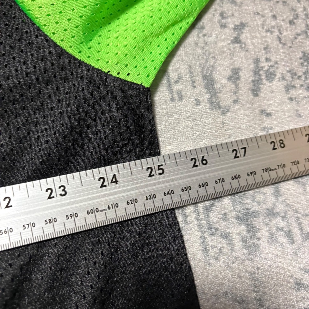 Gallery Dept Earth Crisis Mesh Jersey Mens XL NWT Black Neon Green SEL-60030 - Picture 8 of 11